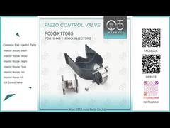 Zobacz F00GX17005 Sterowanie piezoelektryczne Bosch Zawór wtryskiwacza do wersji demonstracyjnej serii 0445116