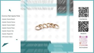 Nowa, wyprodukowana w Chinach podkładka wtryskiwacza Common Rail F00VC04049