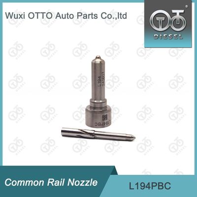 Wysokiej prędkości Delphi Common Rail Nozzle L194PBC dla BEBE4D24003 z srebrnym wykończeniem