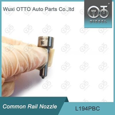 Wysokiej prędkości Delphi Common Rail Nozzle L194PBC dla BEBE4D24003 z srebrnym wykończeniem