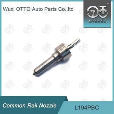 Wysokiej prędkości Delphi Common Rail Nozzle L194PBC dla BEBE4D24003 z srebrnym wykończeniem