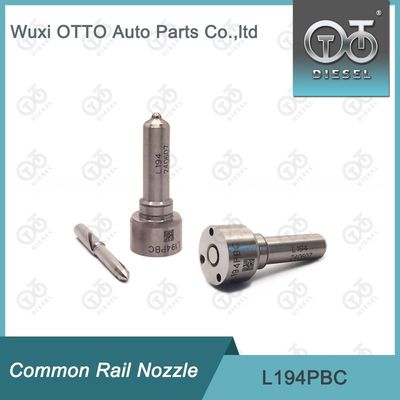 Wysokiej prędkości Delphi Common Rail Nozzle L194PBC dla BEBE4D24003 z srebrnym wykończeniem