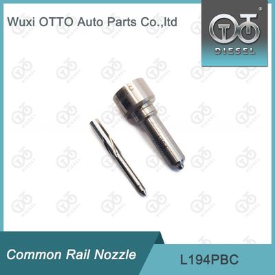 Wysokiej prędkości Delphi Common Rail Nozzle L194PBC dla BEBE4D24003 z srebrnym wykończeniem