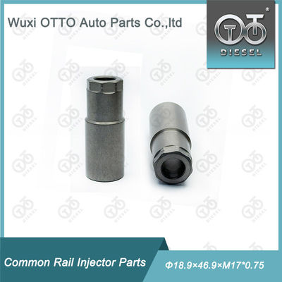 Szybkość stalowa wtryskiwacz paliwa napędowego dyszka Cap Nut Rozmiar Φ18.9×46.9×M17*0.75 dla piezo wtryskiwacza z plastikowym workiem w papierowym pudełku