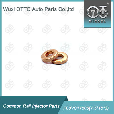 Diesel Injector Copper Washer F00VC17506 Model 7.5*15*3mm ISO9001 Certified Shim