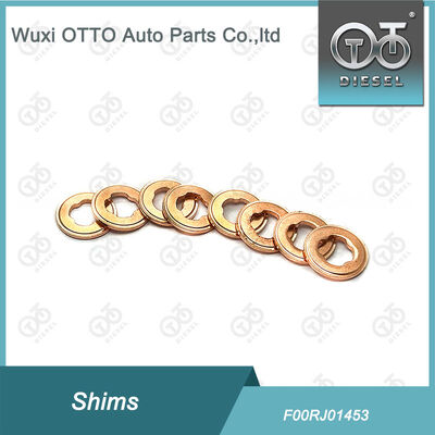 100 szt. Podkładka wtryskiwacza Common Rail F00RJ01453 podkładka miedziana F 00R J01 453