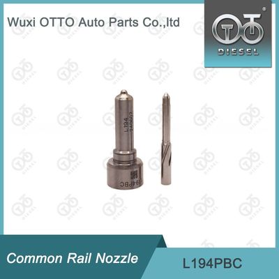 Wysokiej prędkości Delphi Common Rail Nozzle L194PBC dla BEBE4D24003 z srebrnym wykończeniem